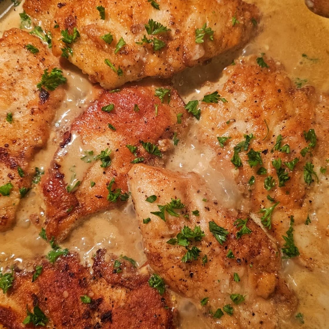 Lemon Chicken Piccata {Paleo, Whole30, Keto}