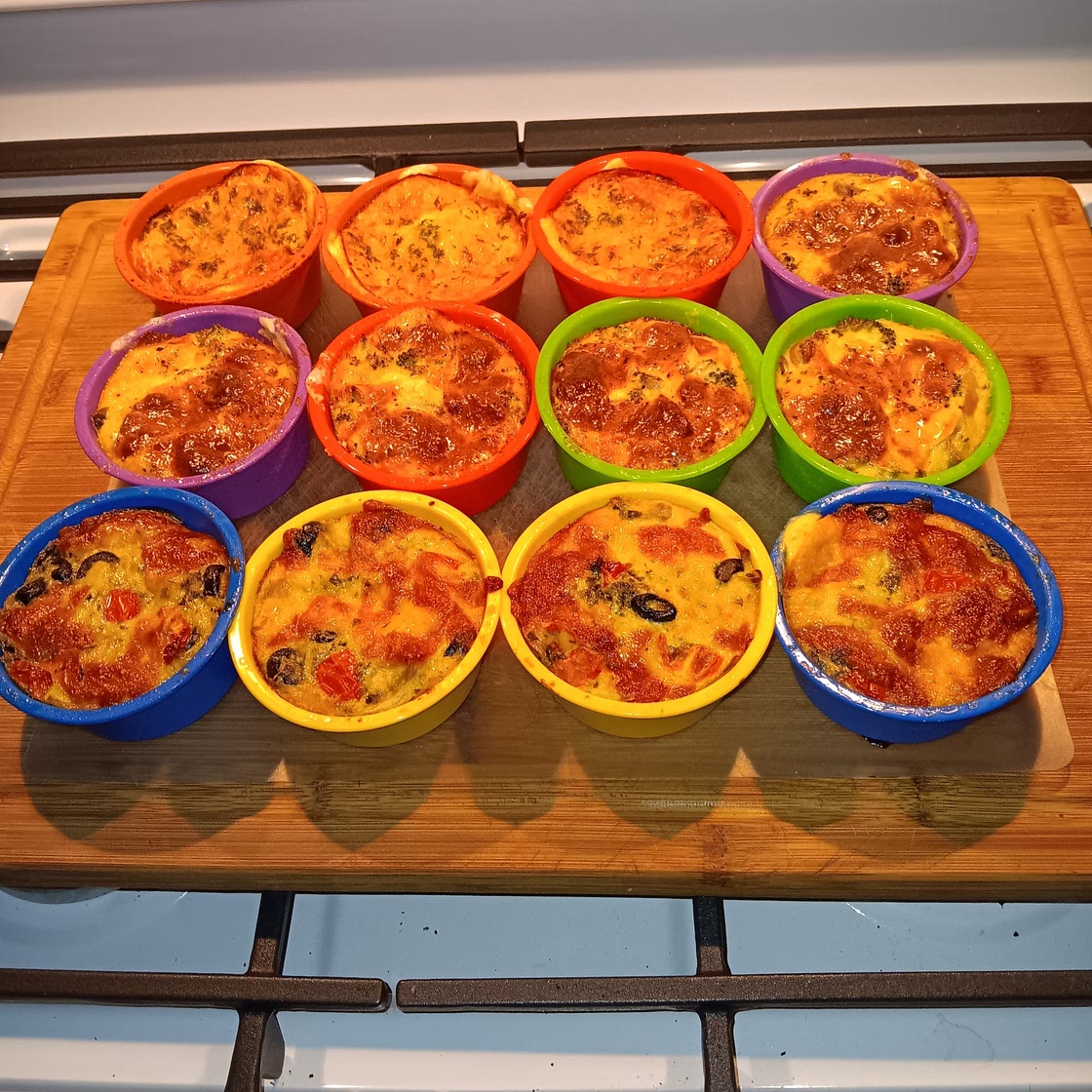 Crustless Single Serve Quiches