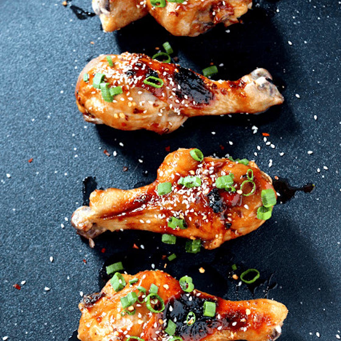 Korean Glazed Chicken Drumsticks