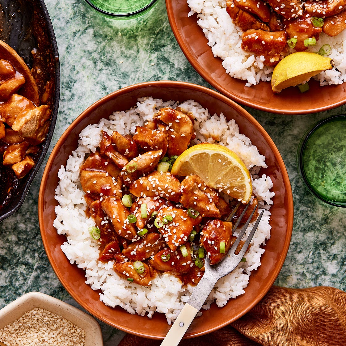 Saucy and Tender Lemon Garlic Teriyaki Chicken