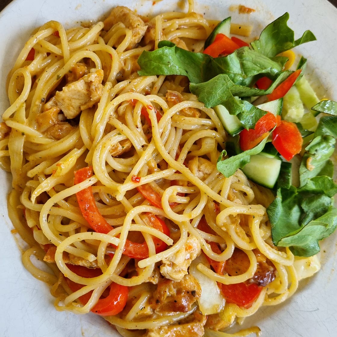 Sweet Chili Chicken Pasta