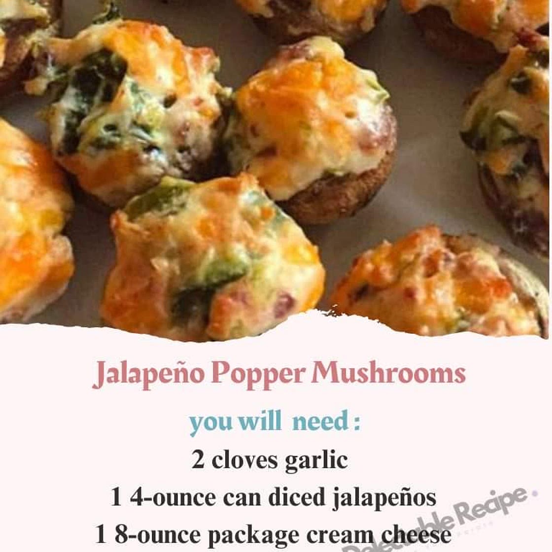 Jalapeno Mushroom Poppers