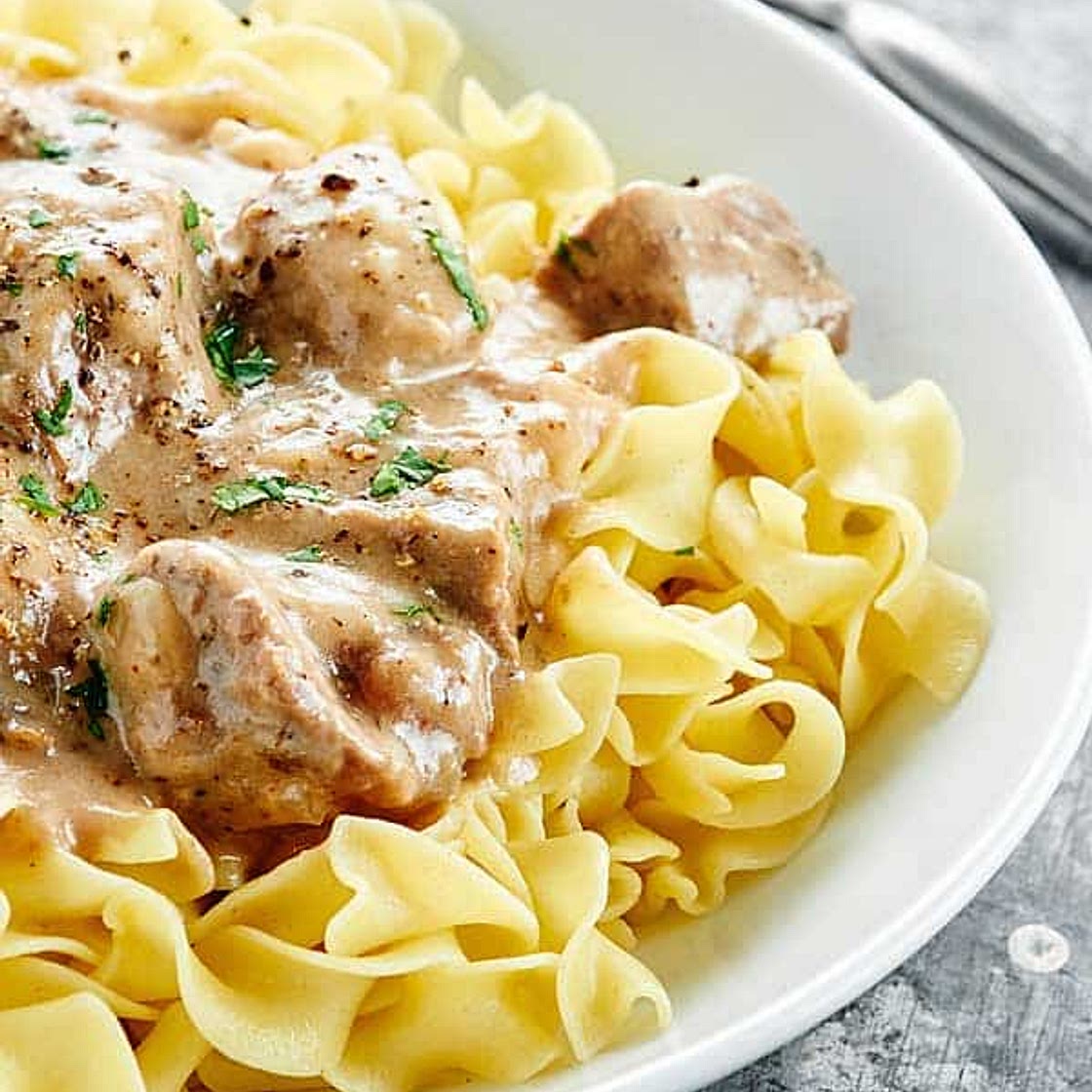 Crock Pot Beef Stroganoff Recipe
