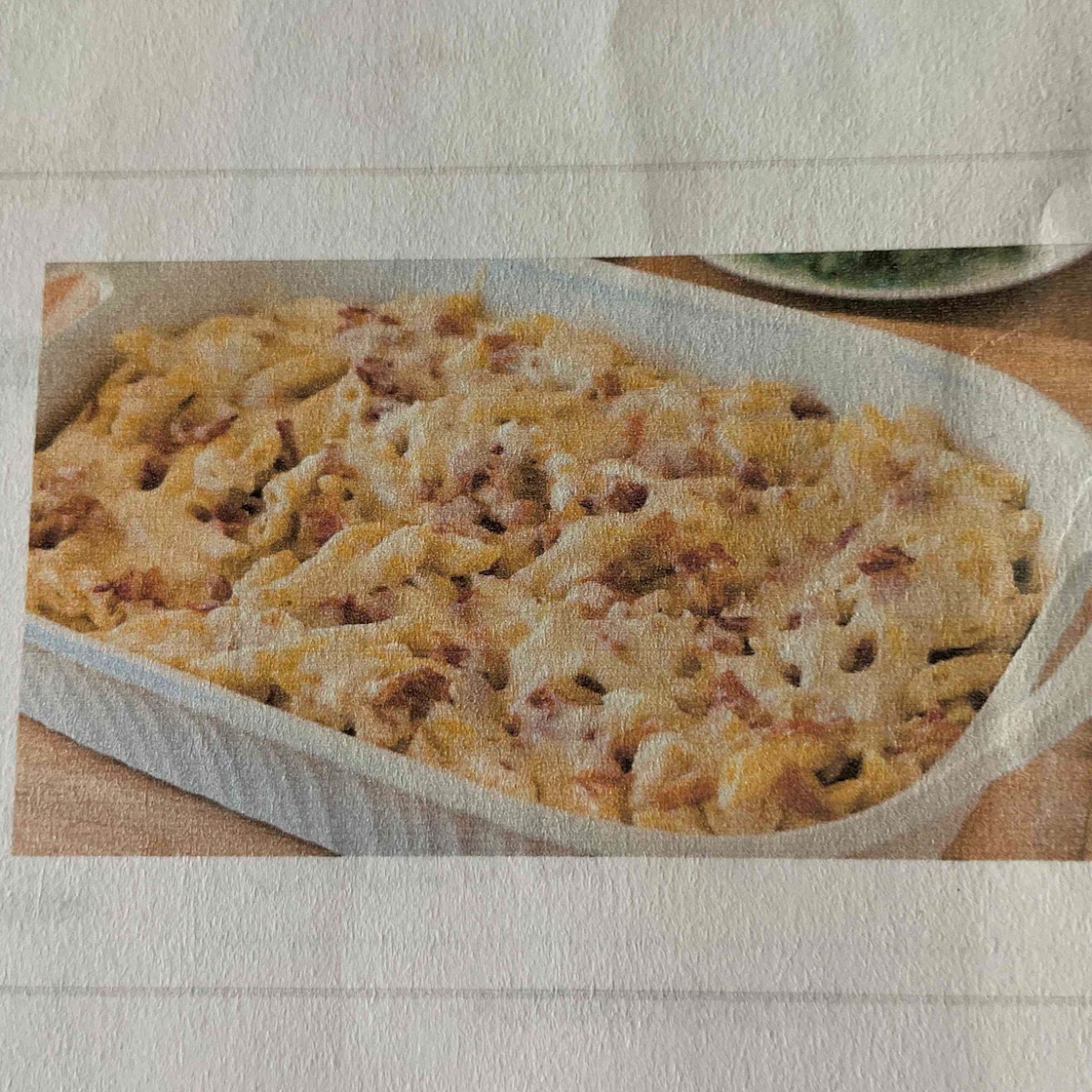 Chicken-Bacon-Ranch Baked Penne