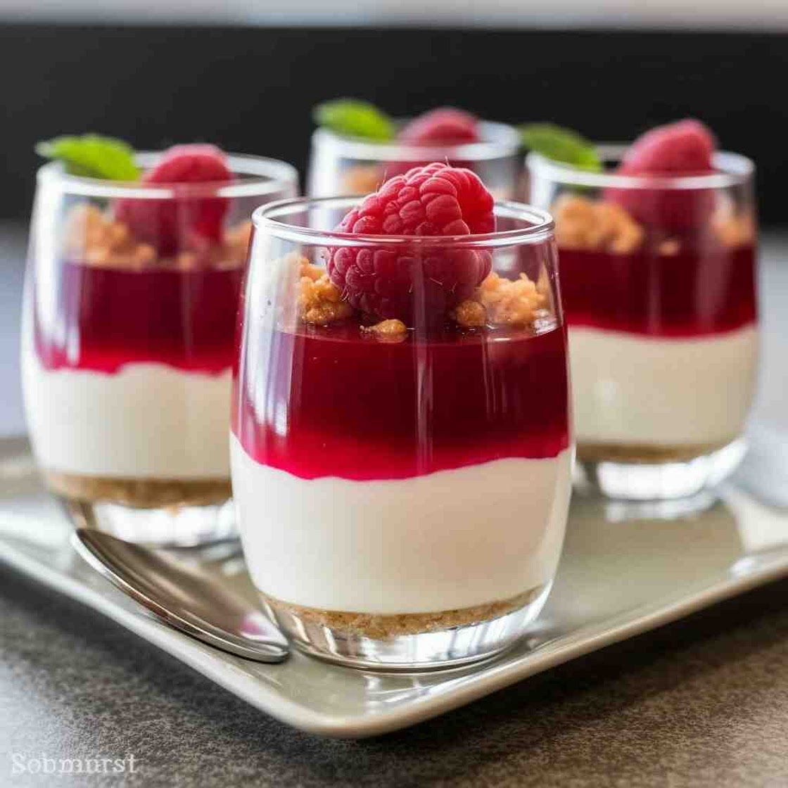 Raspberry Cassis Parfait {Mary Berry}