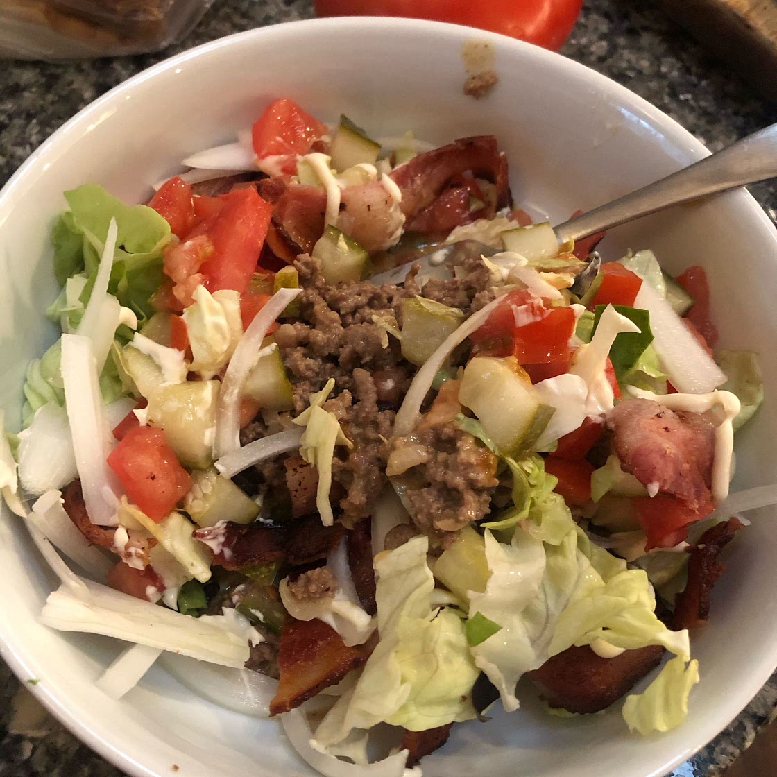 Cheeseburger Deluxe Casserole