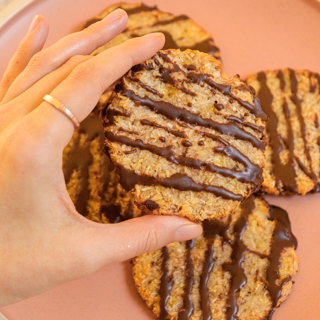 3 Ingredient Cookies! (vegan, gluten free, grain free)
