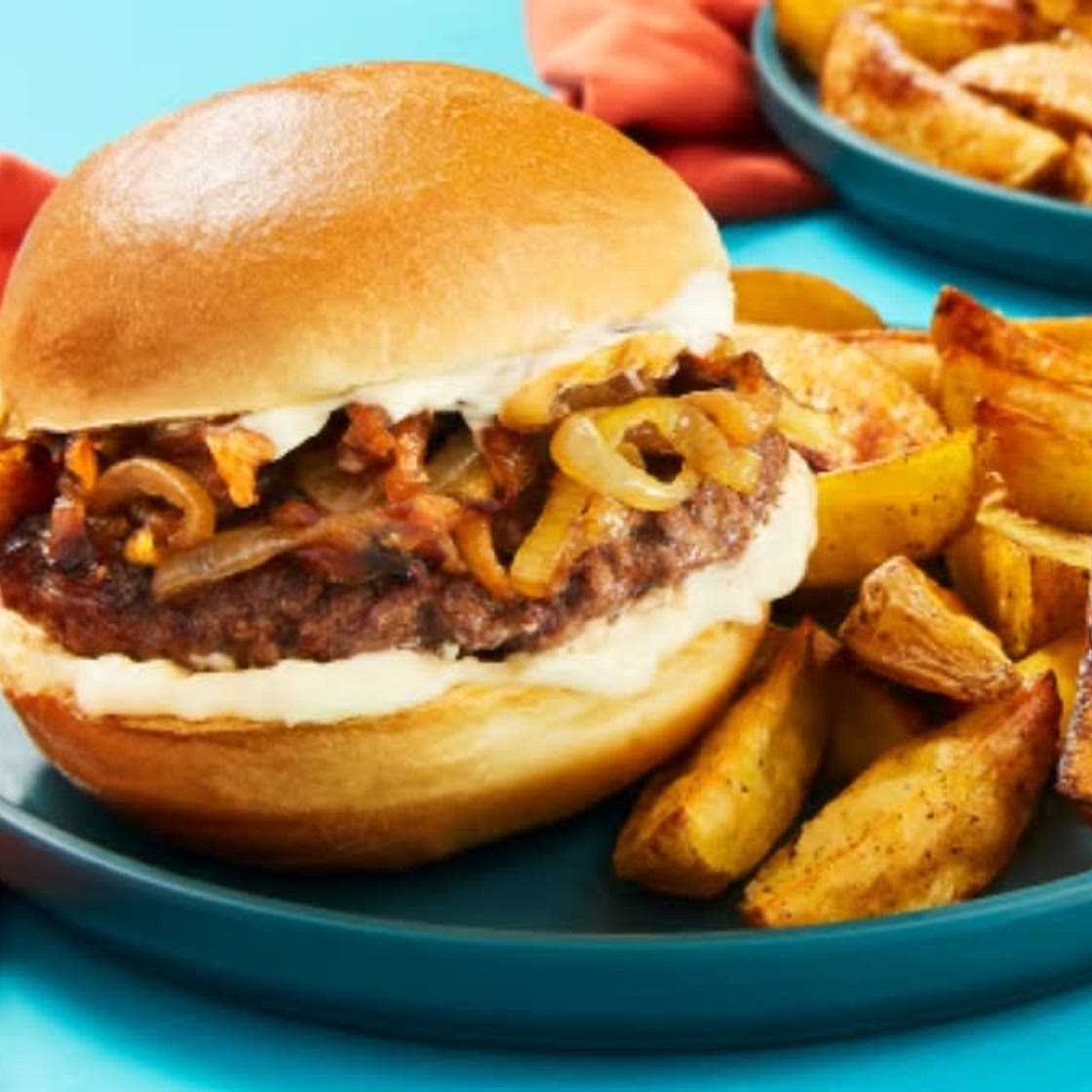 Caramelized Onion Burger