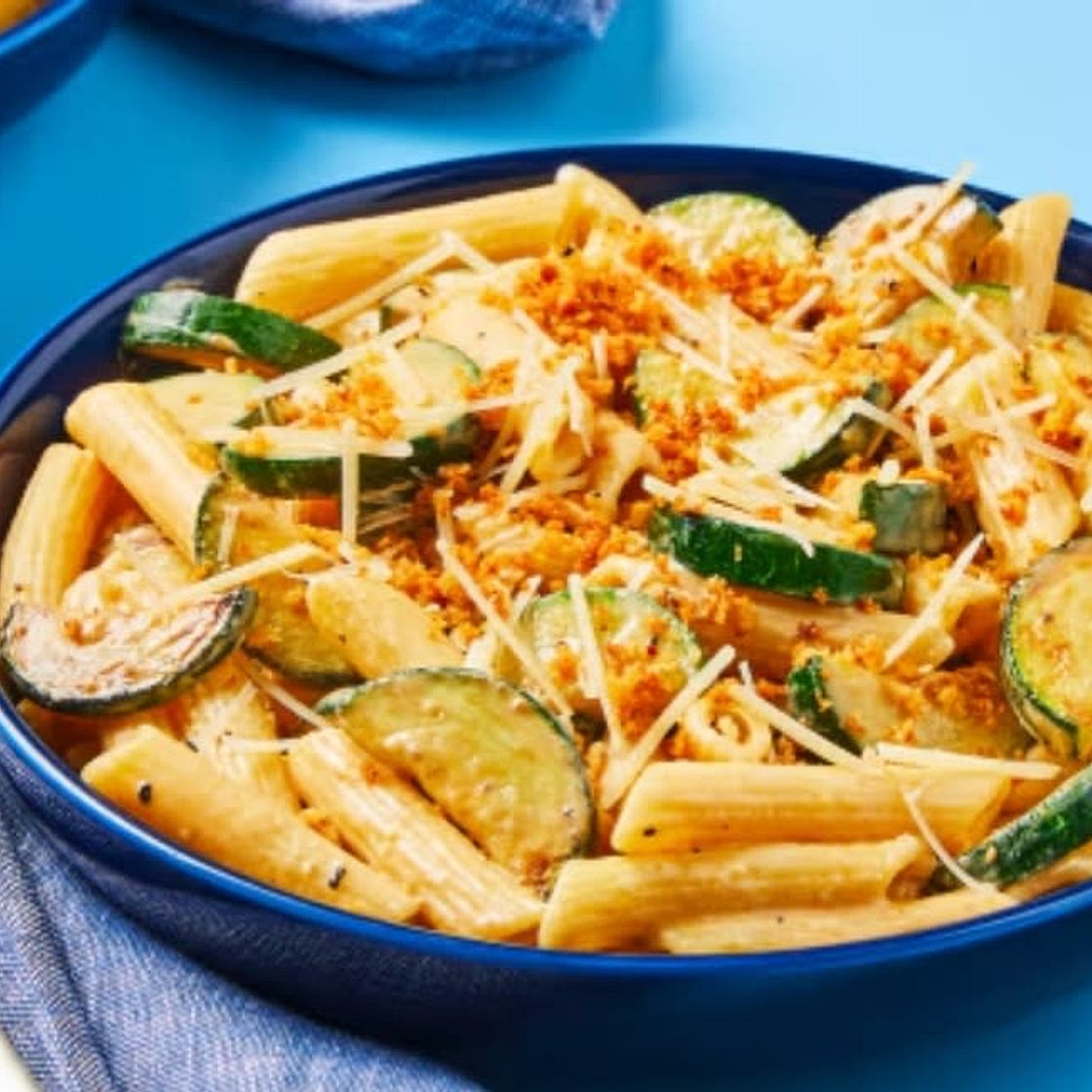 Creamy Zucchini Penne Pasta