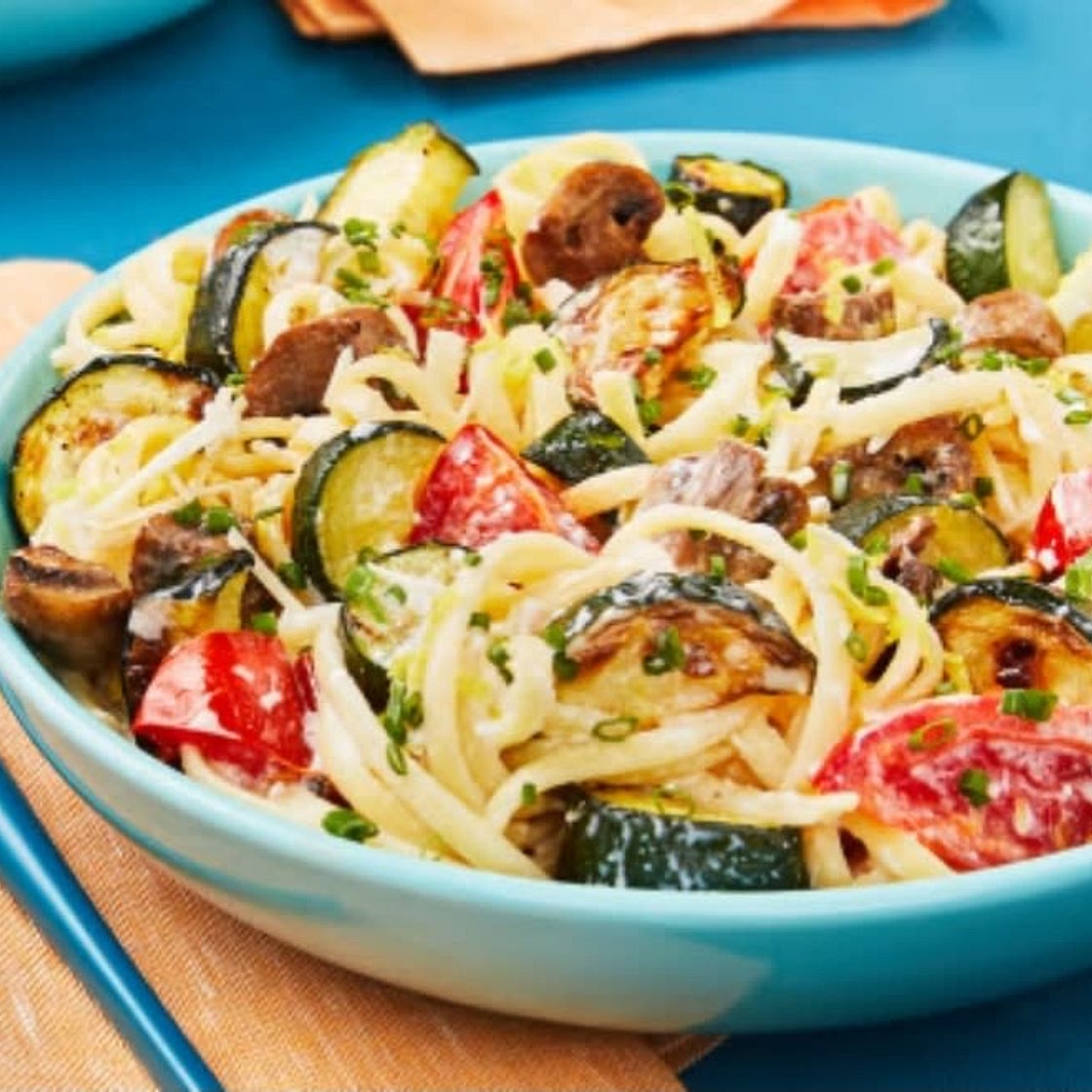 Lemon Zucchini Linguine