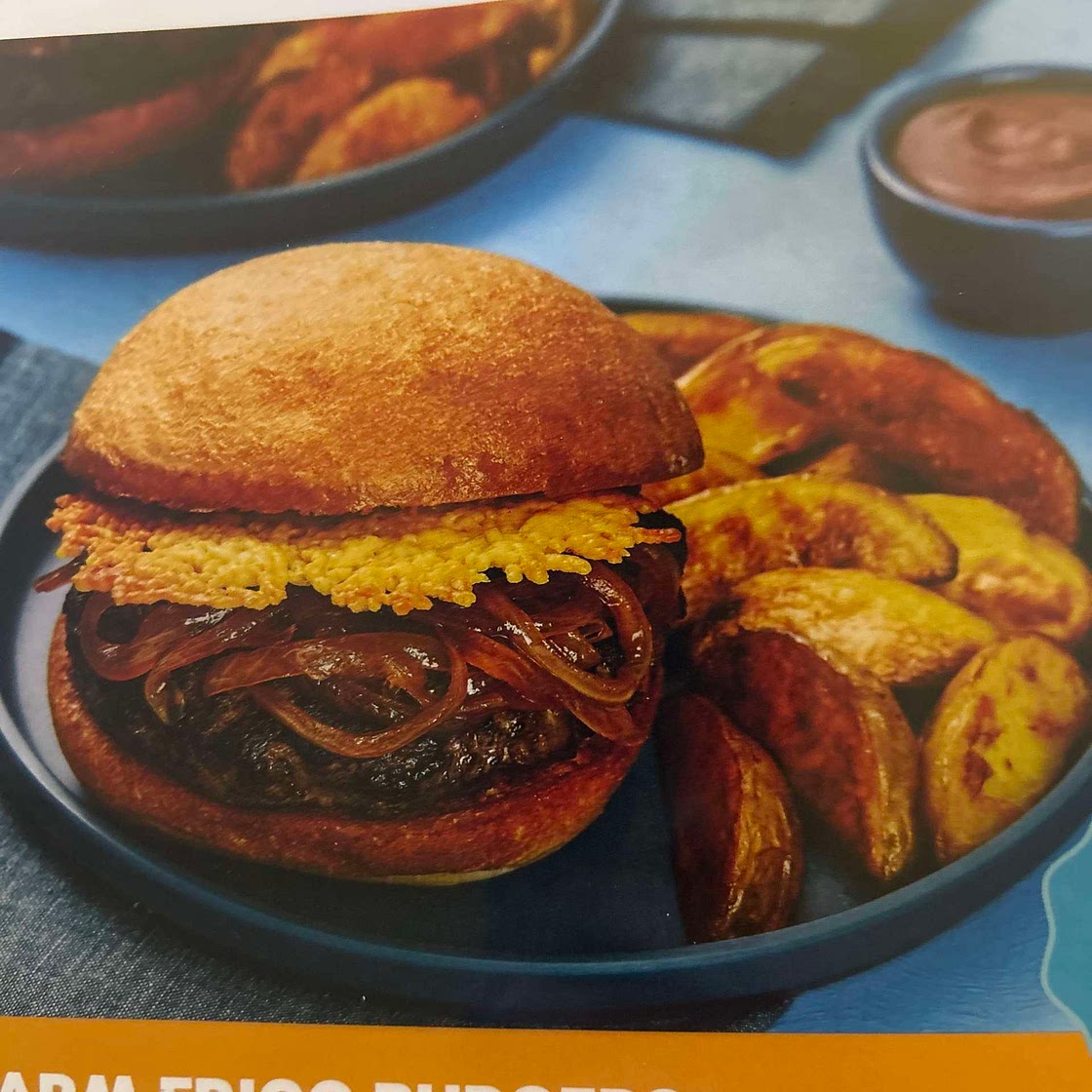 Crispy Parmesan frico burgers 