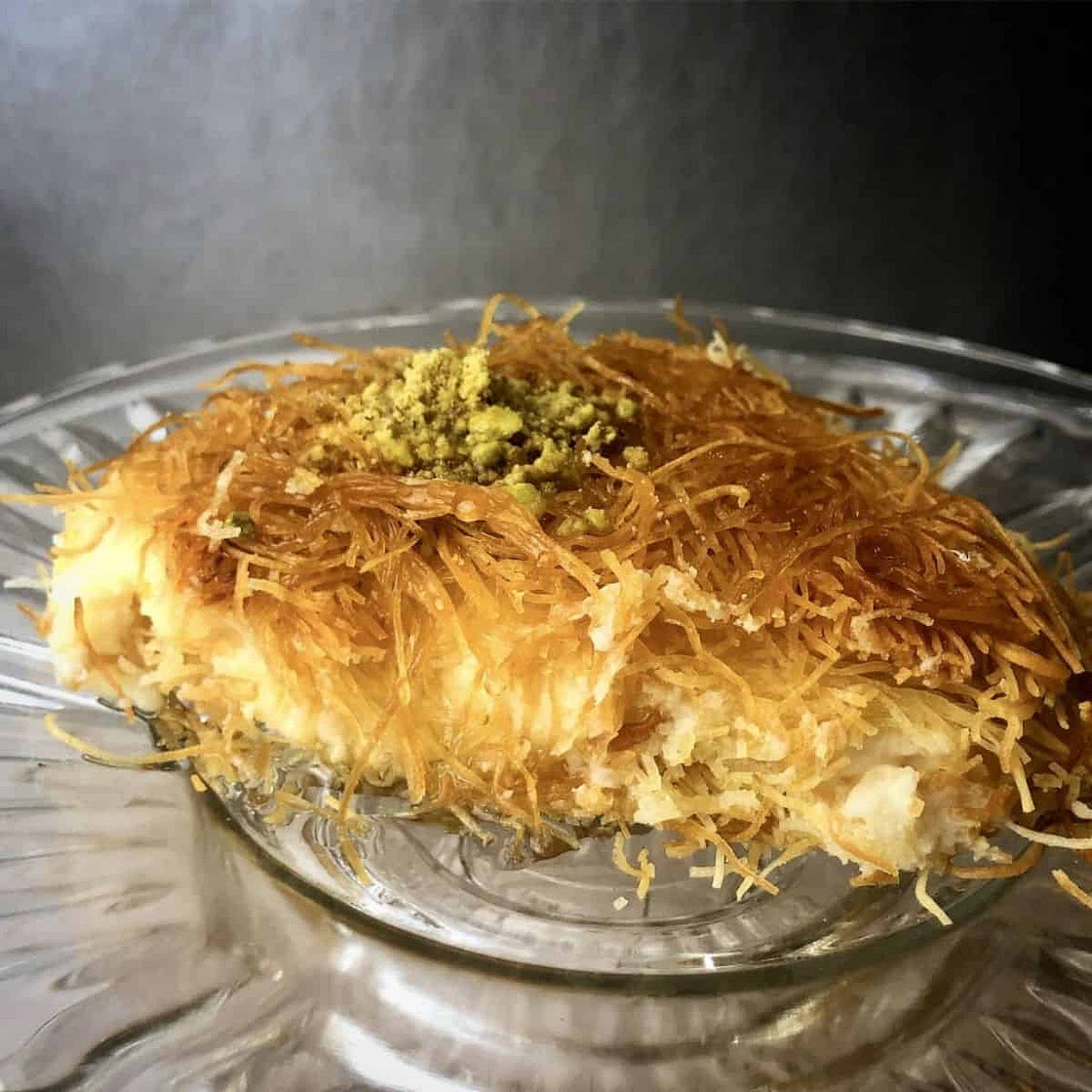 Osmalieh Dessert with Ashta