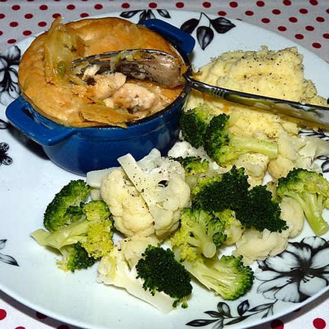 Bill Granger's Chicken & Leek Pie