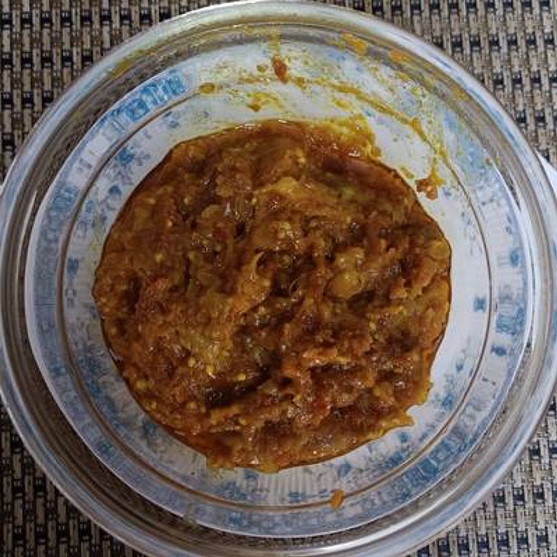 पंजाबी बैंगन भरता (punjabi baingan bharta reicpe in Hindi)