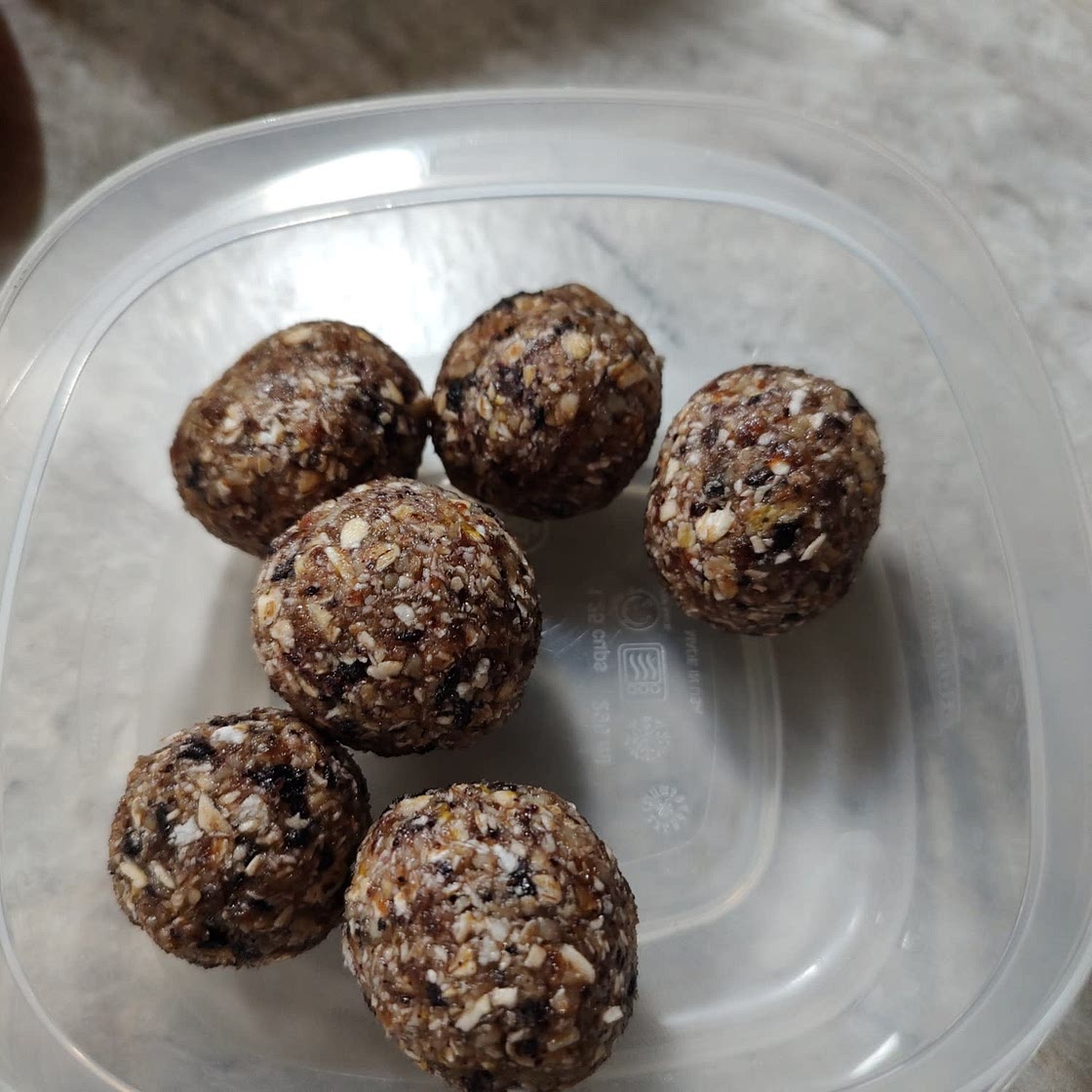 Blueberry-Lemon Energy Balls