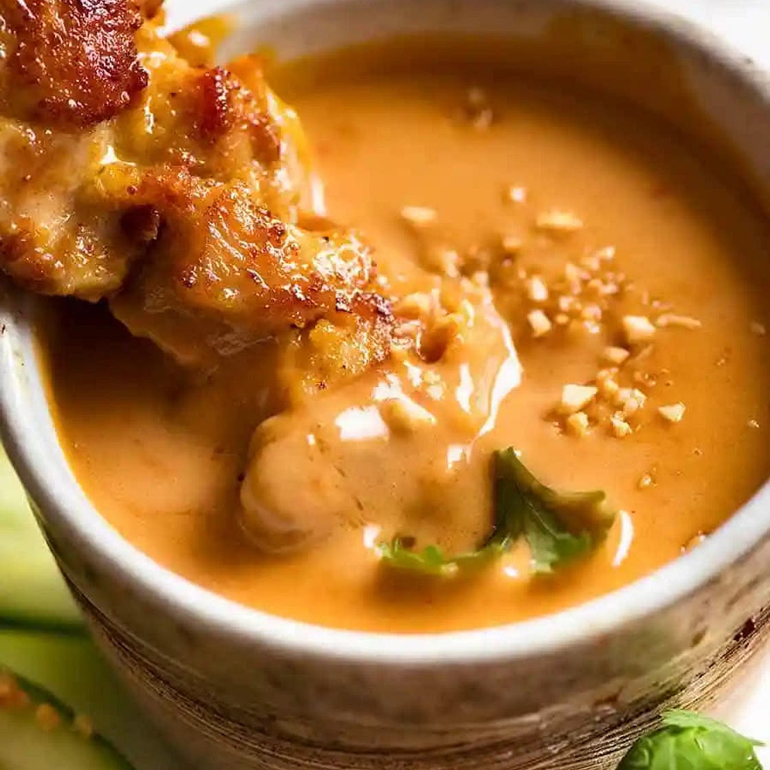 THAI PEANUT CHICKEN SAUTE (Sarah Johnstun)