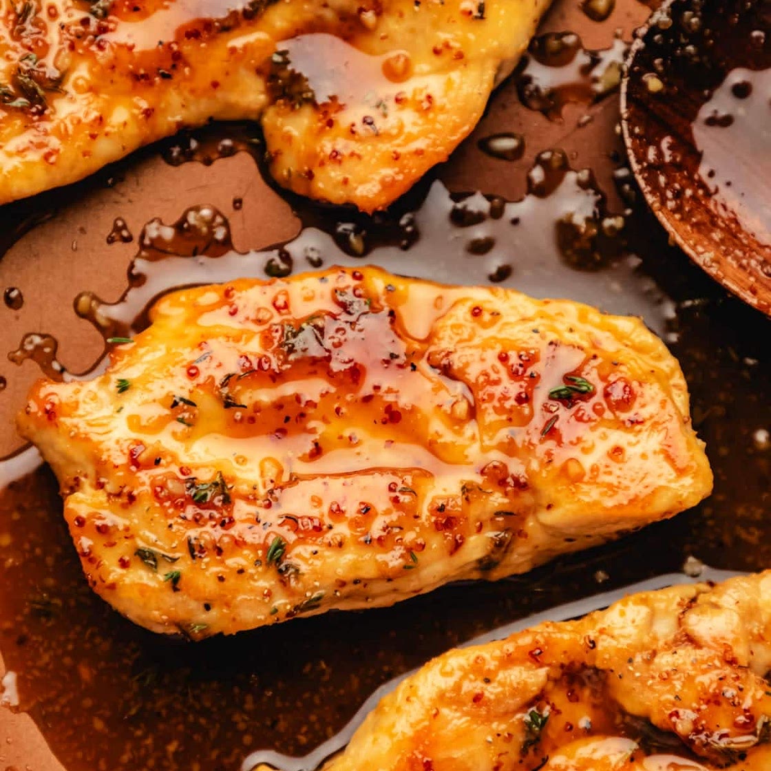 MAPLE DIJON GLAZED CHICKEN (Sarah Johnstun)