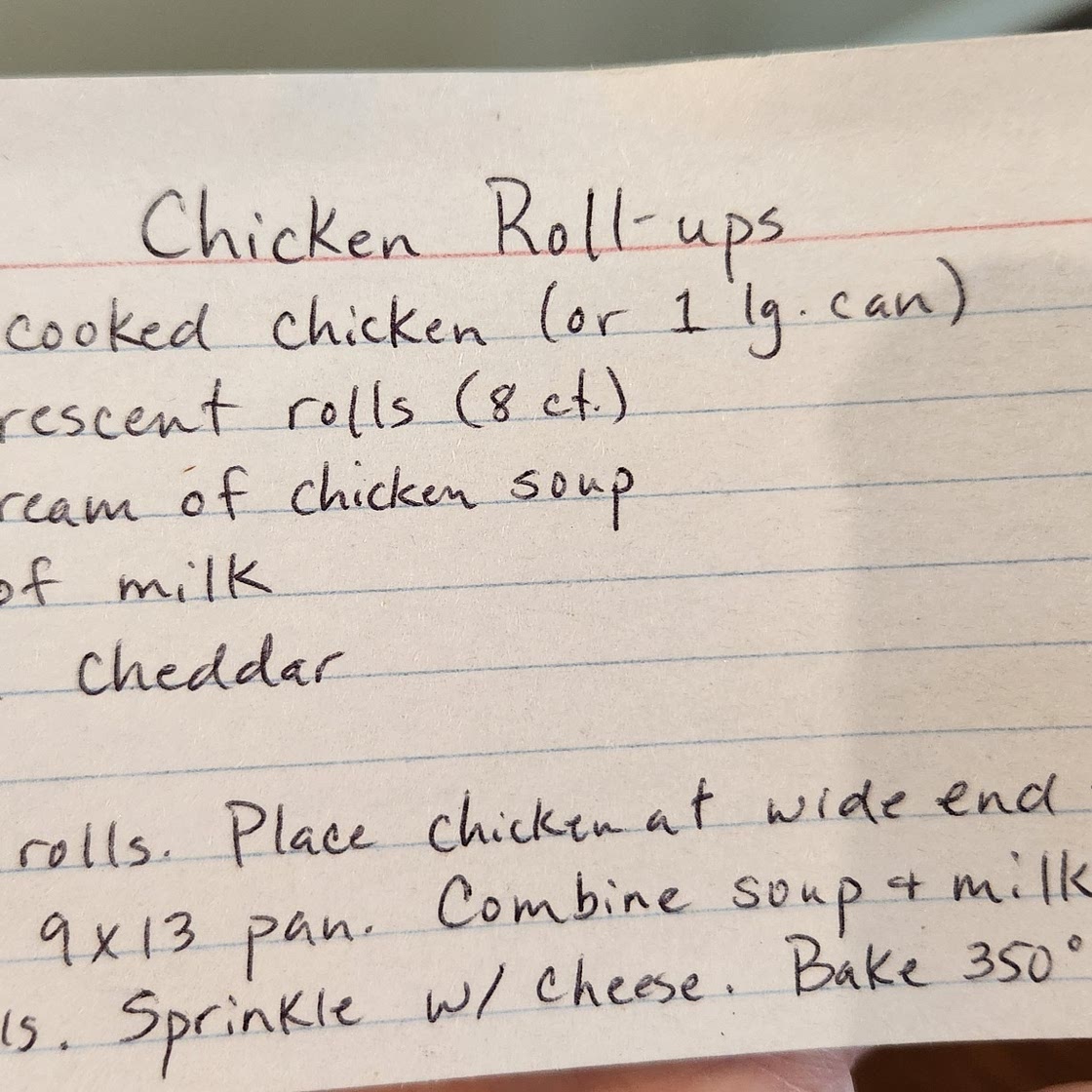 Chicken Roll Ups