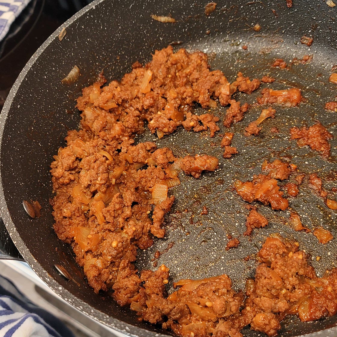 Skillet burgers (sloppy Joes)