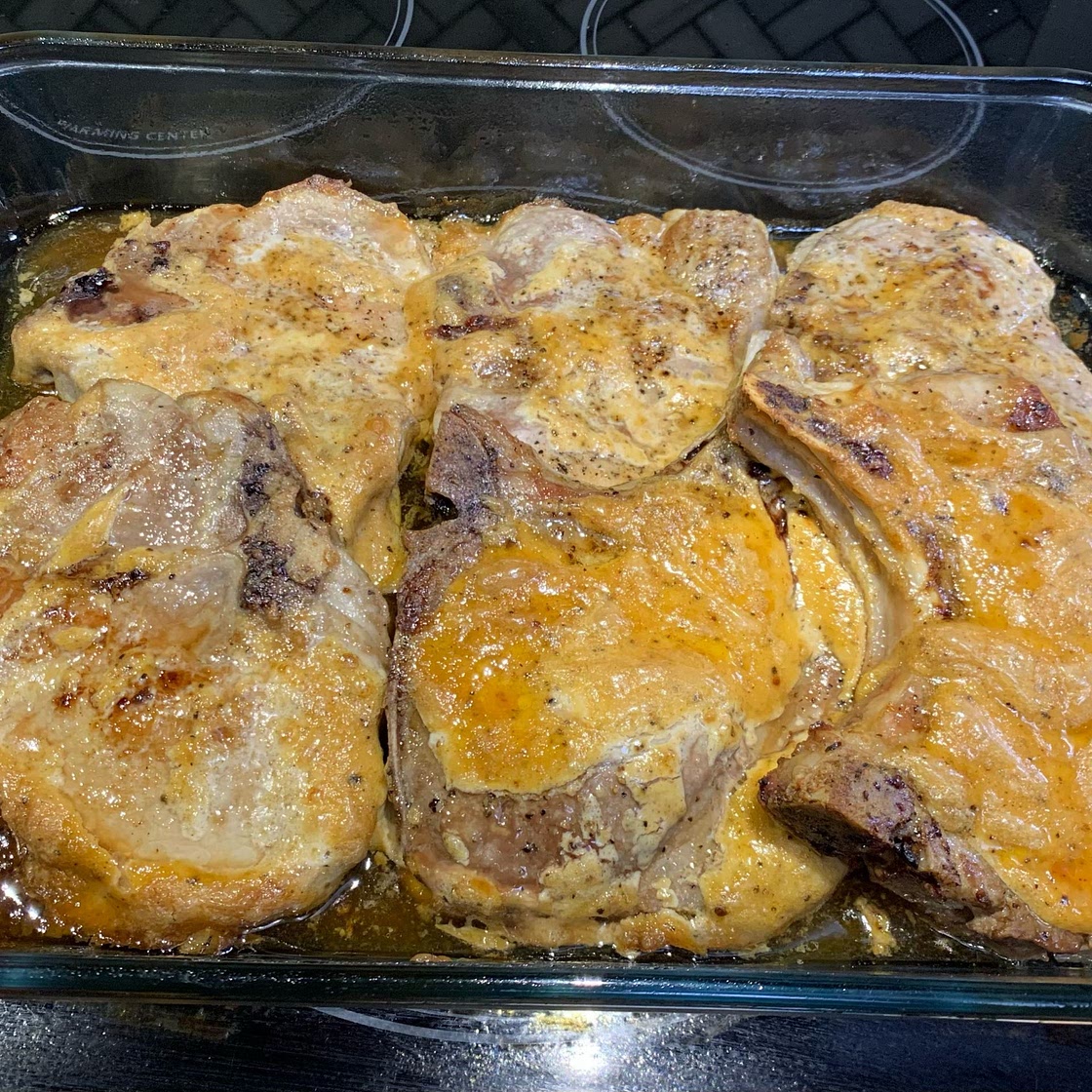 Honey Mustard Pork Chops