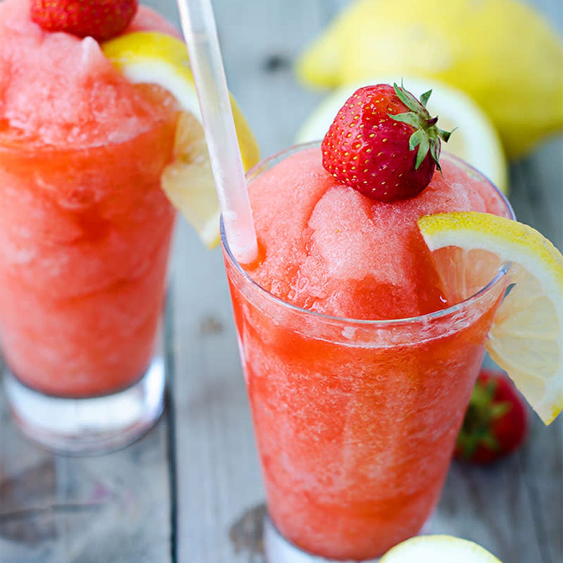 Strawberry Lemonade Slushie