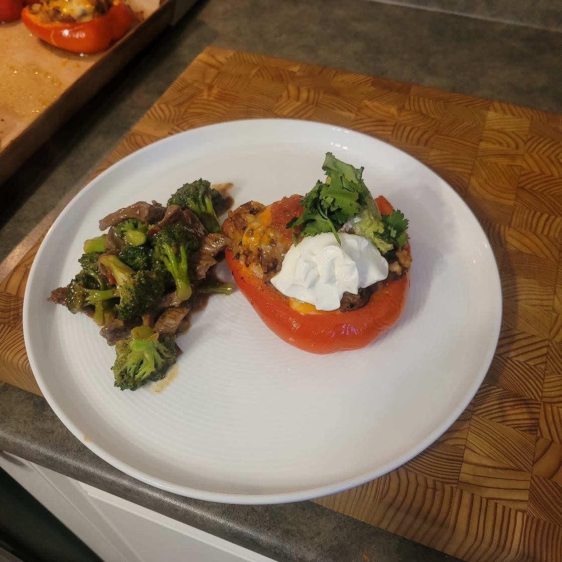 Vegetarian Stuffed Peppers