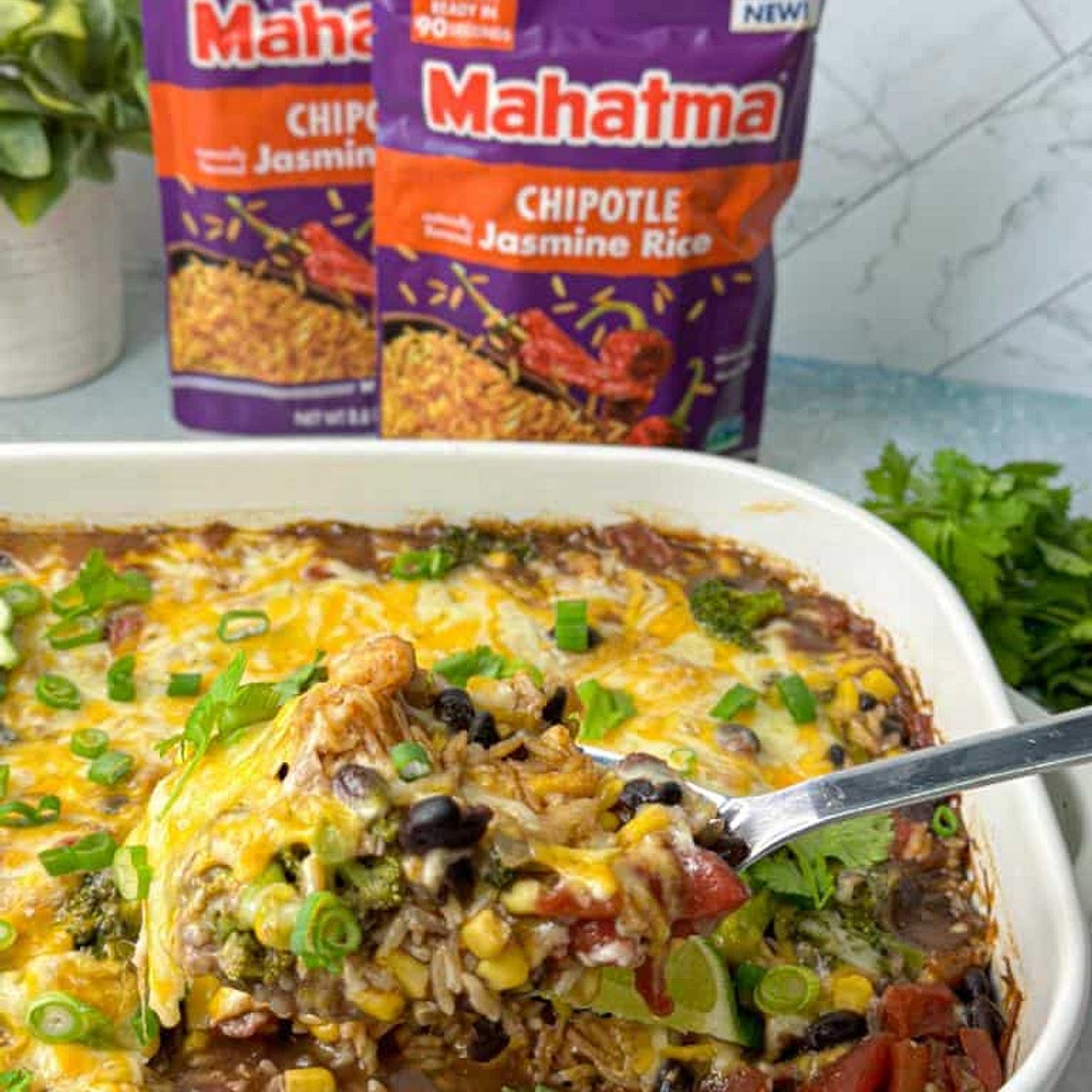 Chipotle Rice Bake