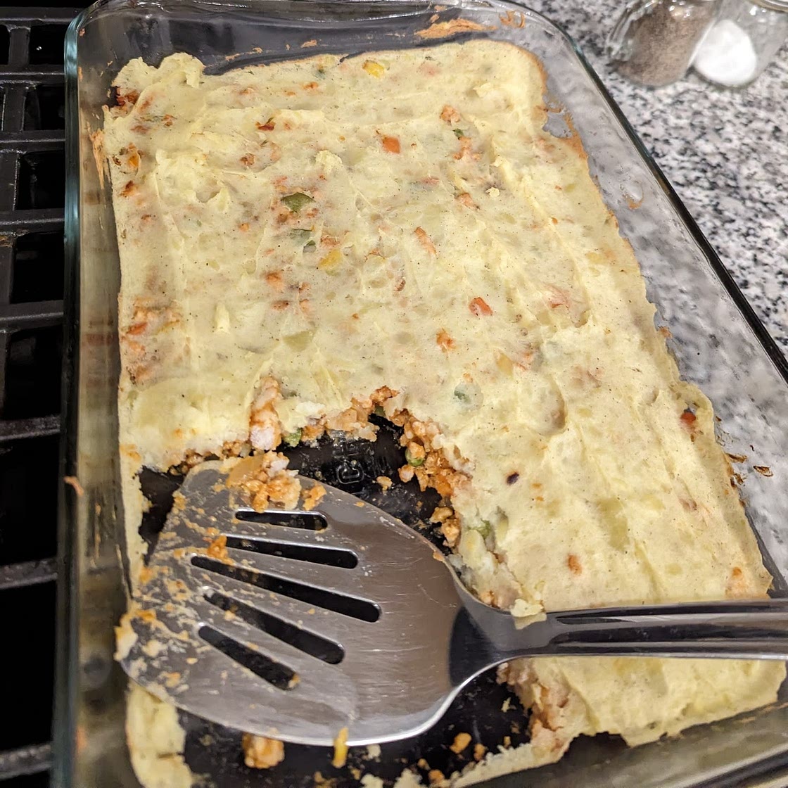 Ground Turkey Shepherd's Pie