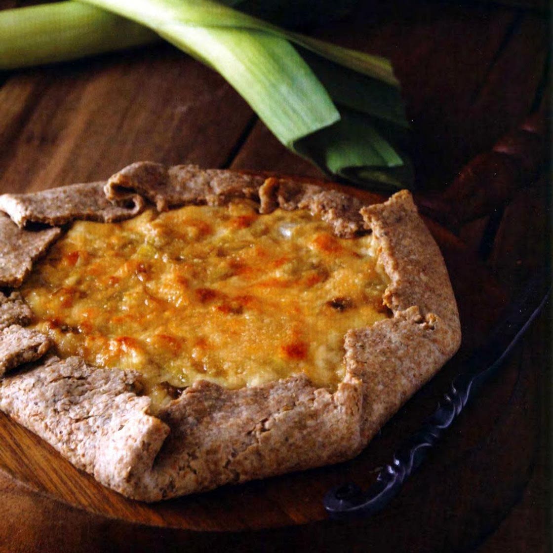 Leek and Cheese Crostata - Elder Scrolls