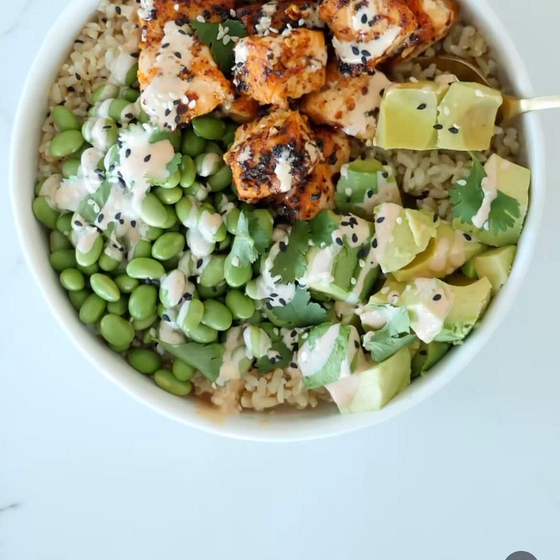 tJ salmon bowl