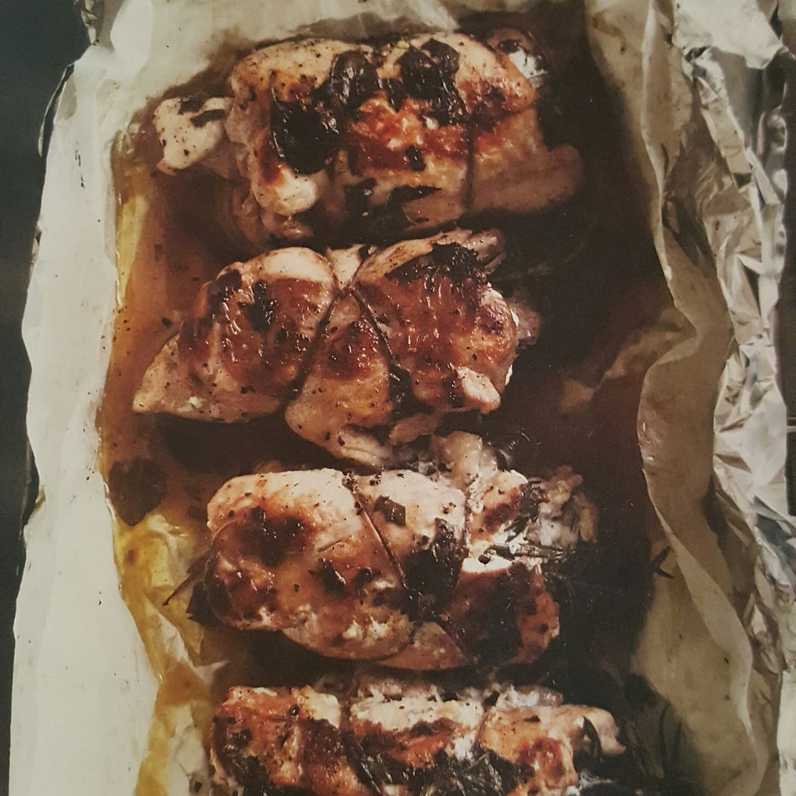 Paul's Lemon Chicken, Feta & Herb Involtini