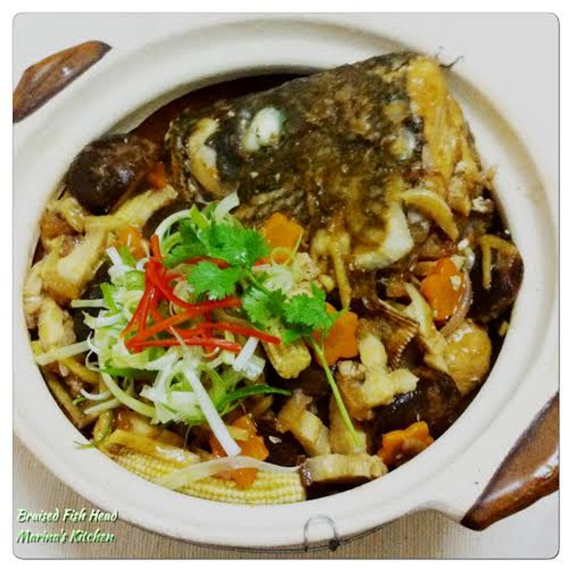 Braised Fish Head