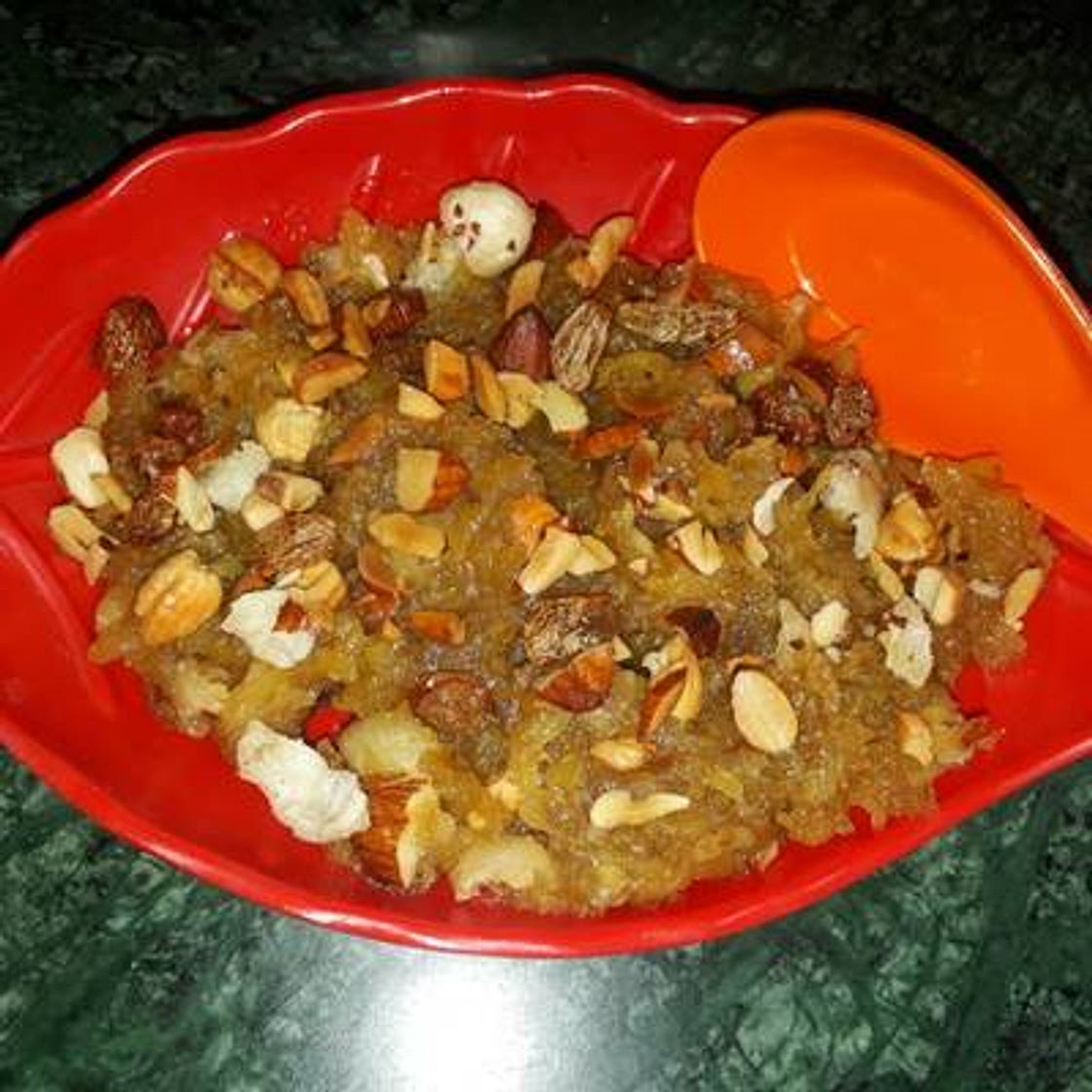 सेब का हलवा (apple halwa recipe in hindi)
