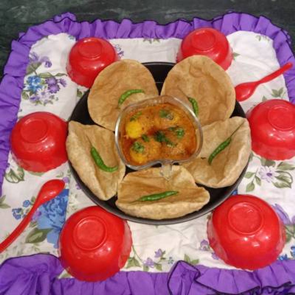 पंजाबी दम आलू सब्जी (punjabi dum aloo sabzi recipe in Hindi)