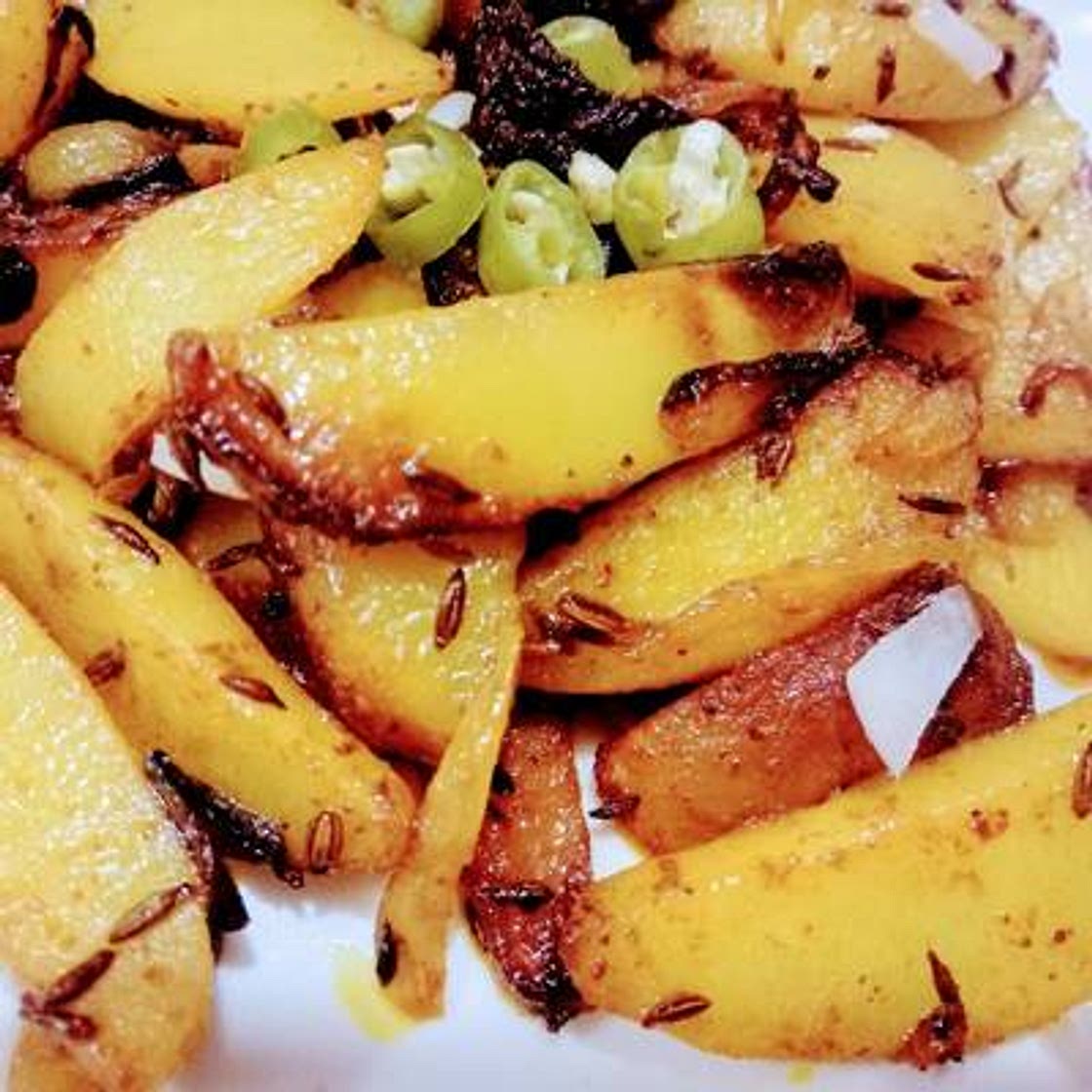 आलू भुजिया (aloo bhujiya recipe in Hindi)