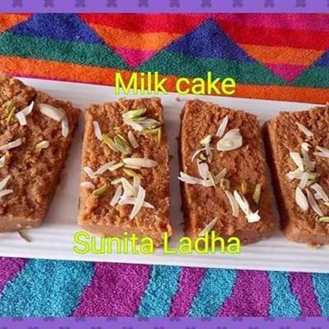 मिल्क केक (Milk Cake Recipe In Hindi)