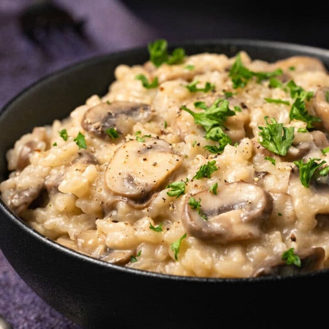 Mushroom Risotto 4