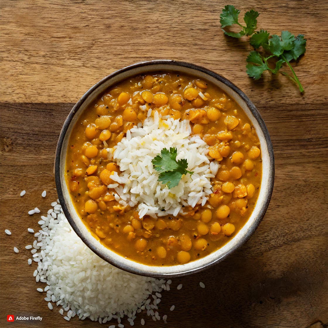 Dahl aux lentilles corail