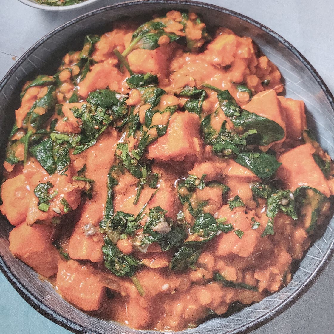 Sweet Potato Coconut Dal