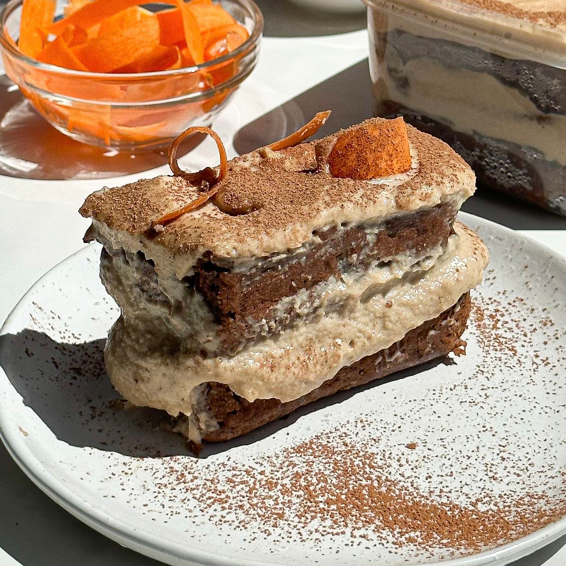 Choc Carrot Cake Baked Oats