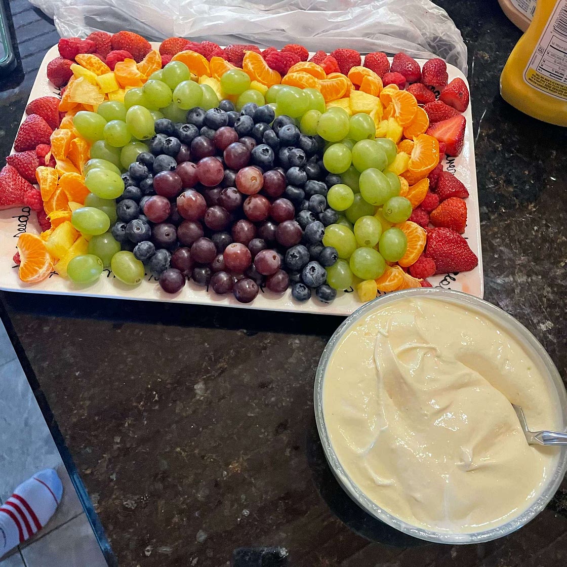 The Best Fruit Dip Ever
