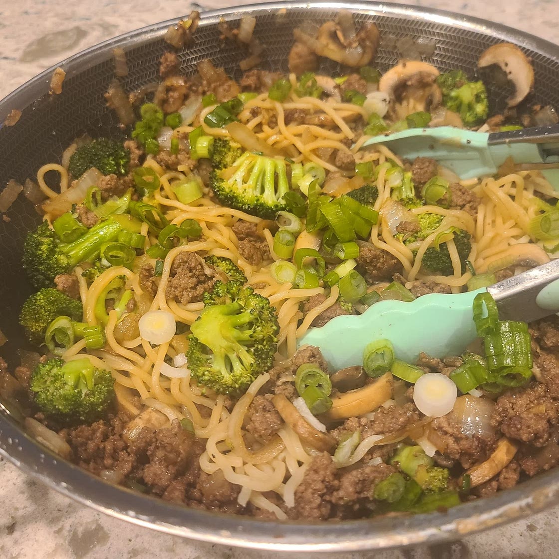 Healthy Beef Ramen Noodles