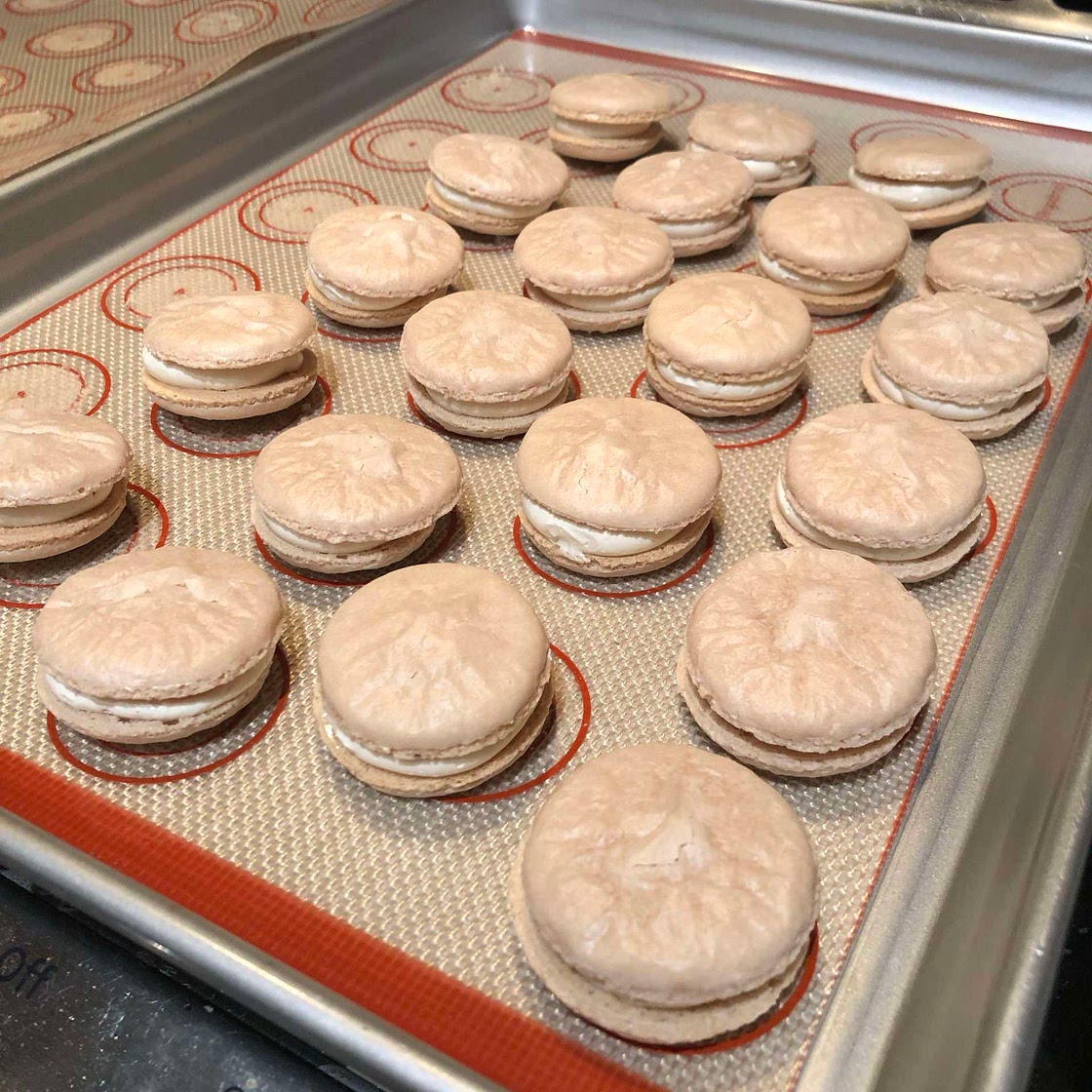 PB&J Macarons