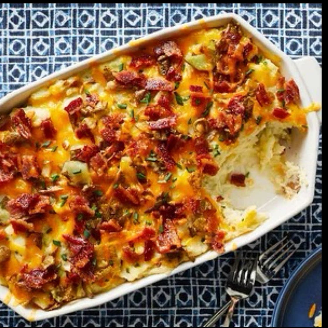 Twice baked potato Cassarole 
