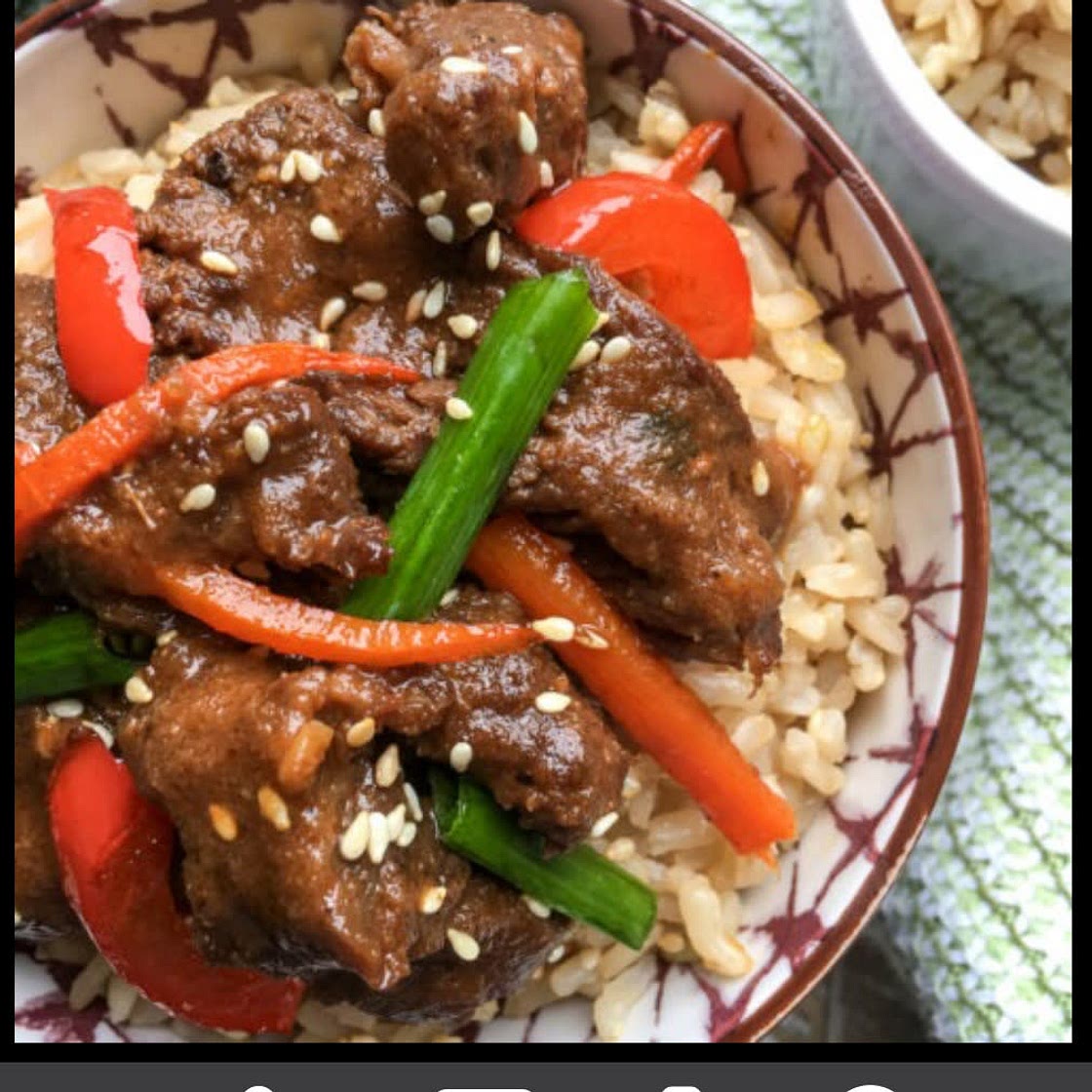 Ins tant Pot Mongolian Beef
