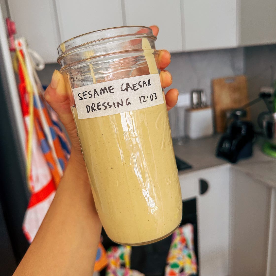 SESAME CAESAR DRESSING