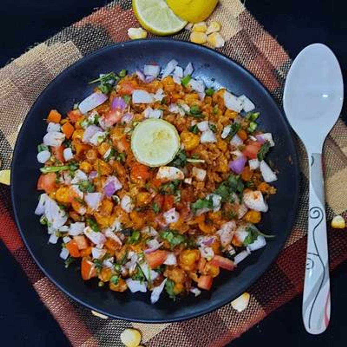 क्रिस्पी मसाला कॉर्न चाट