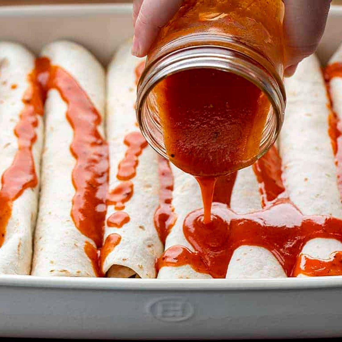 Beef Enchiladas