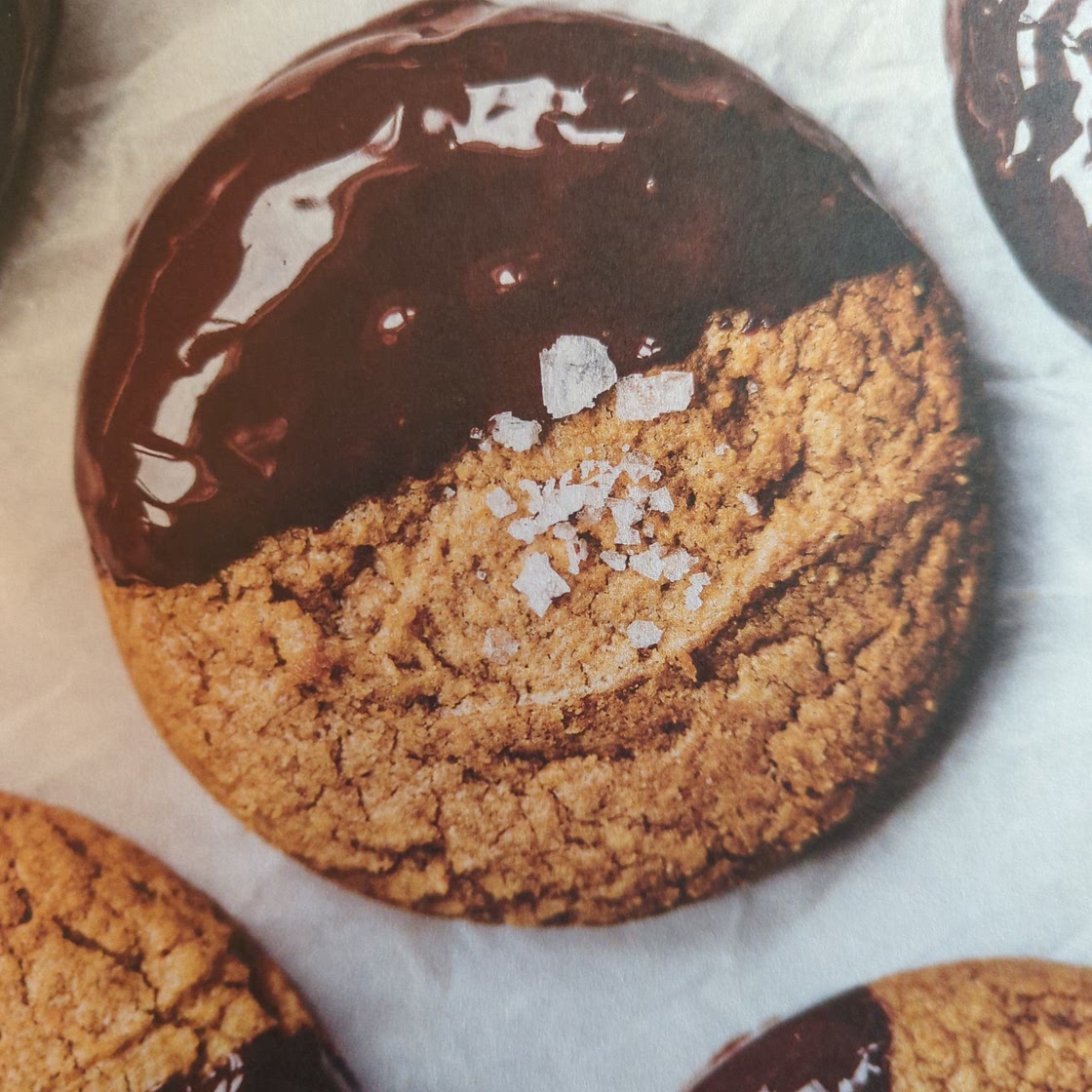 Chocolate peanut butter cookies