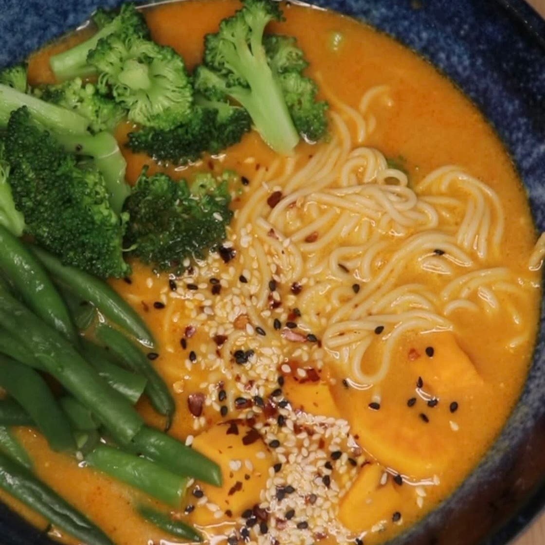 20 Minute Thai Curry Ramen (vegan)